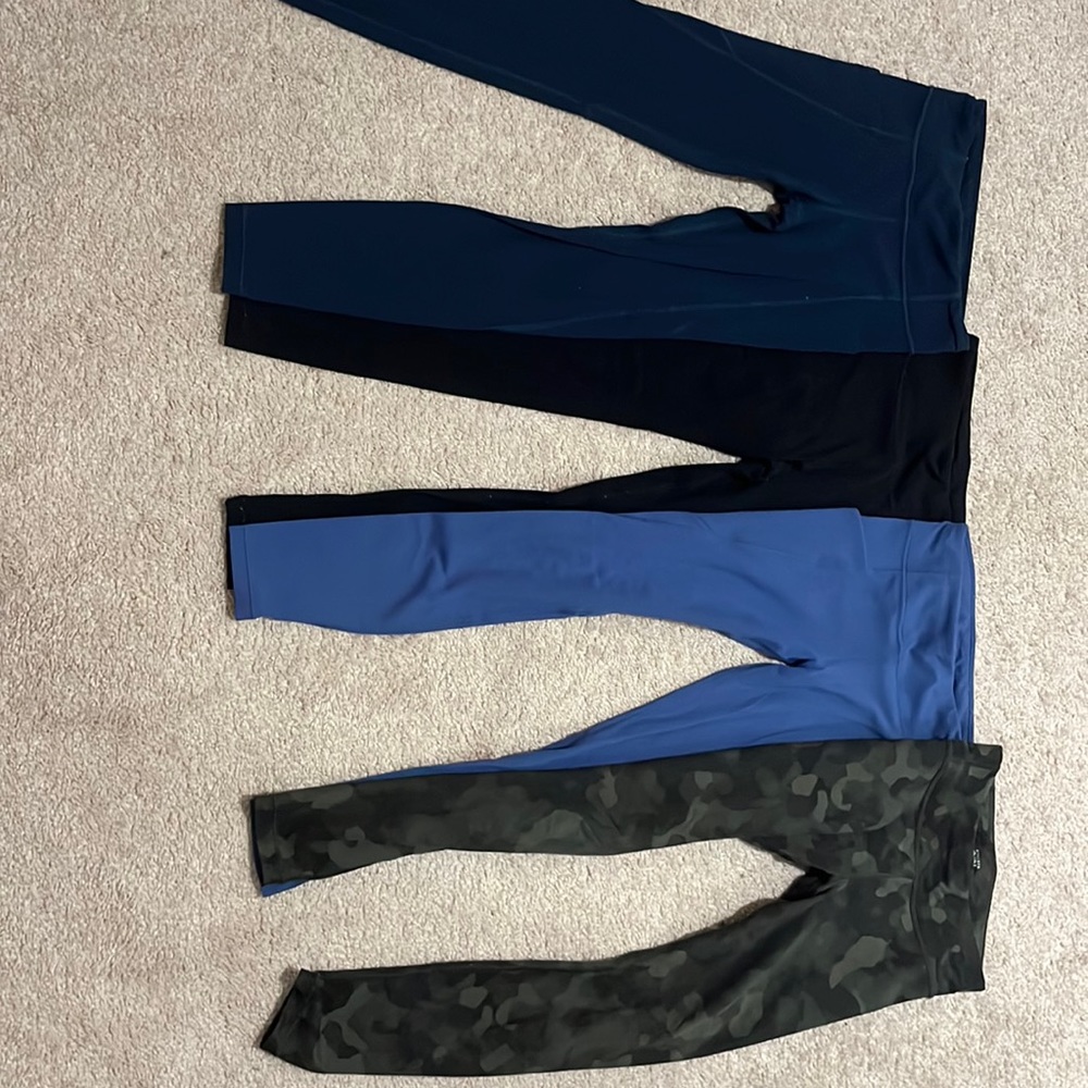 4 pairs of athleta kids leggings!